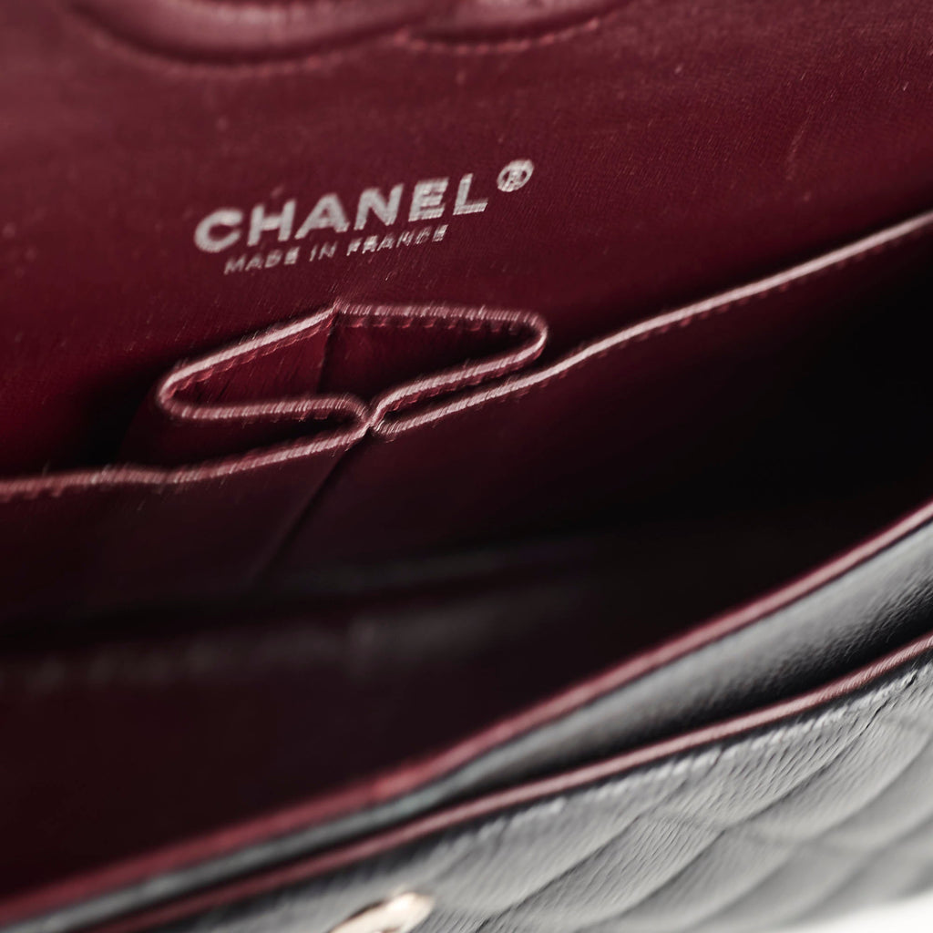 Chanel Caviar Medium/Large M/L Classic Flap Black