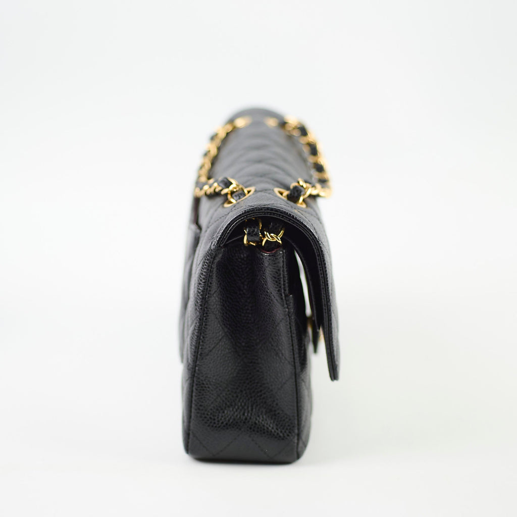 Chanel Medium Classic Flap Black Caviar GHW