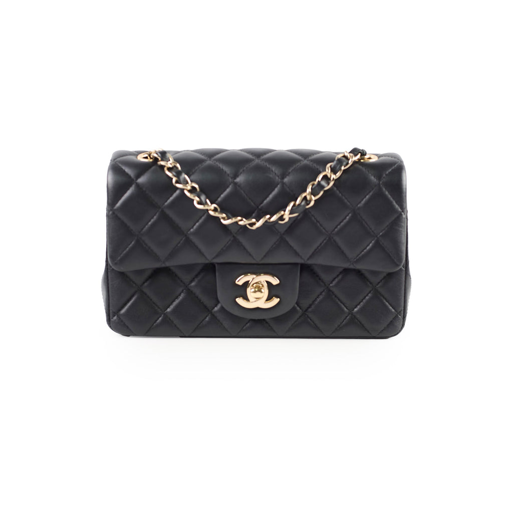 Chanel Mini Rectangular Classic Flap Black