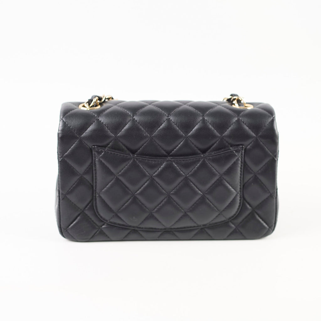 Chanel Mini Rectangular Classic Flap Black