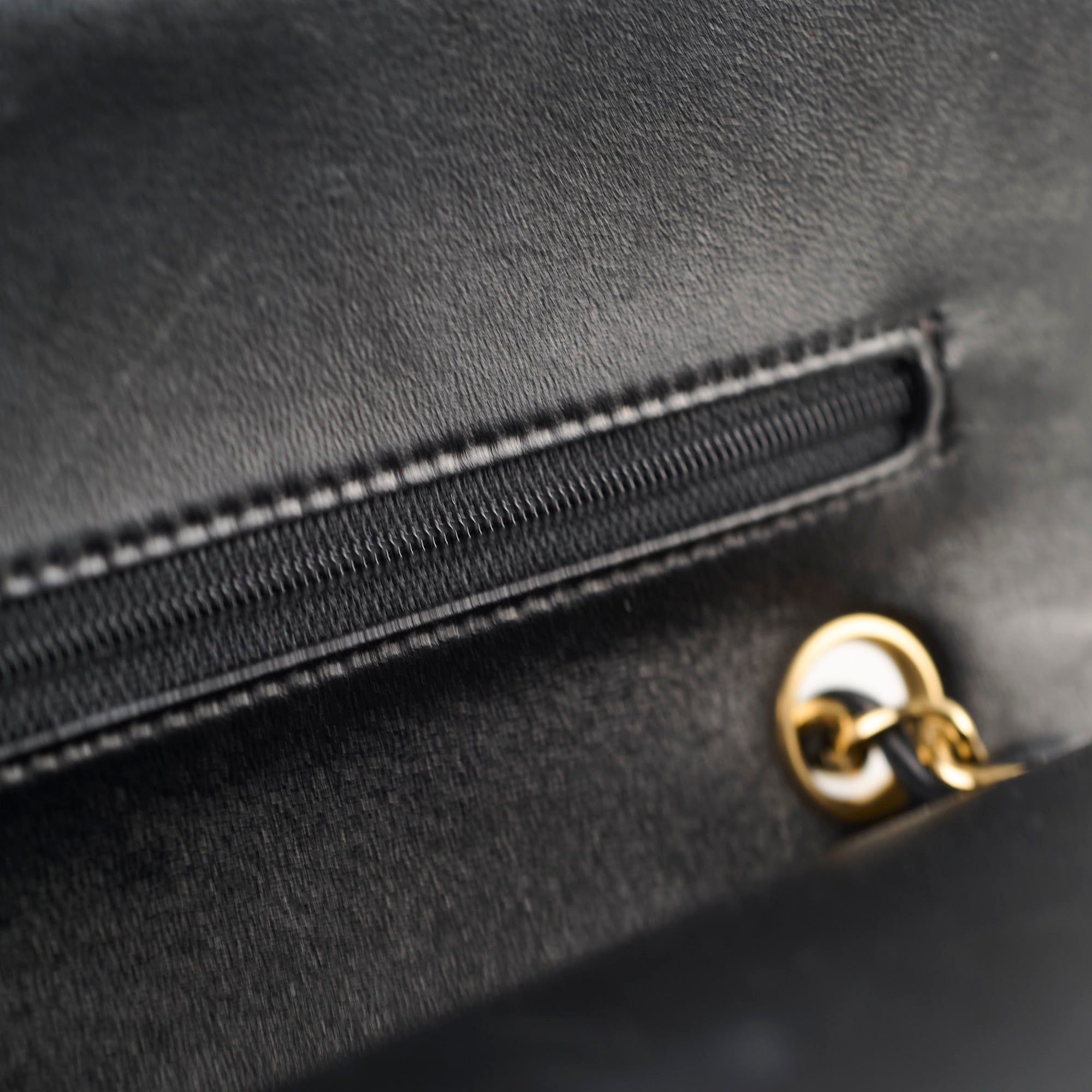 Chanel Medium/Large Classic Flap Black Lambskin GHW