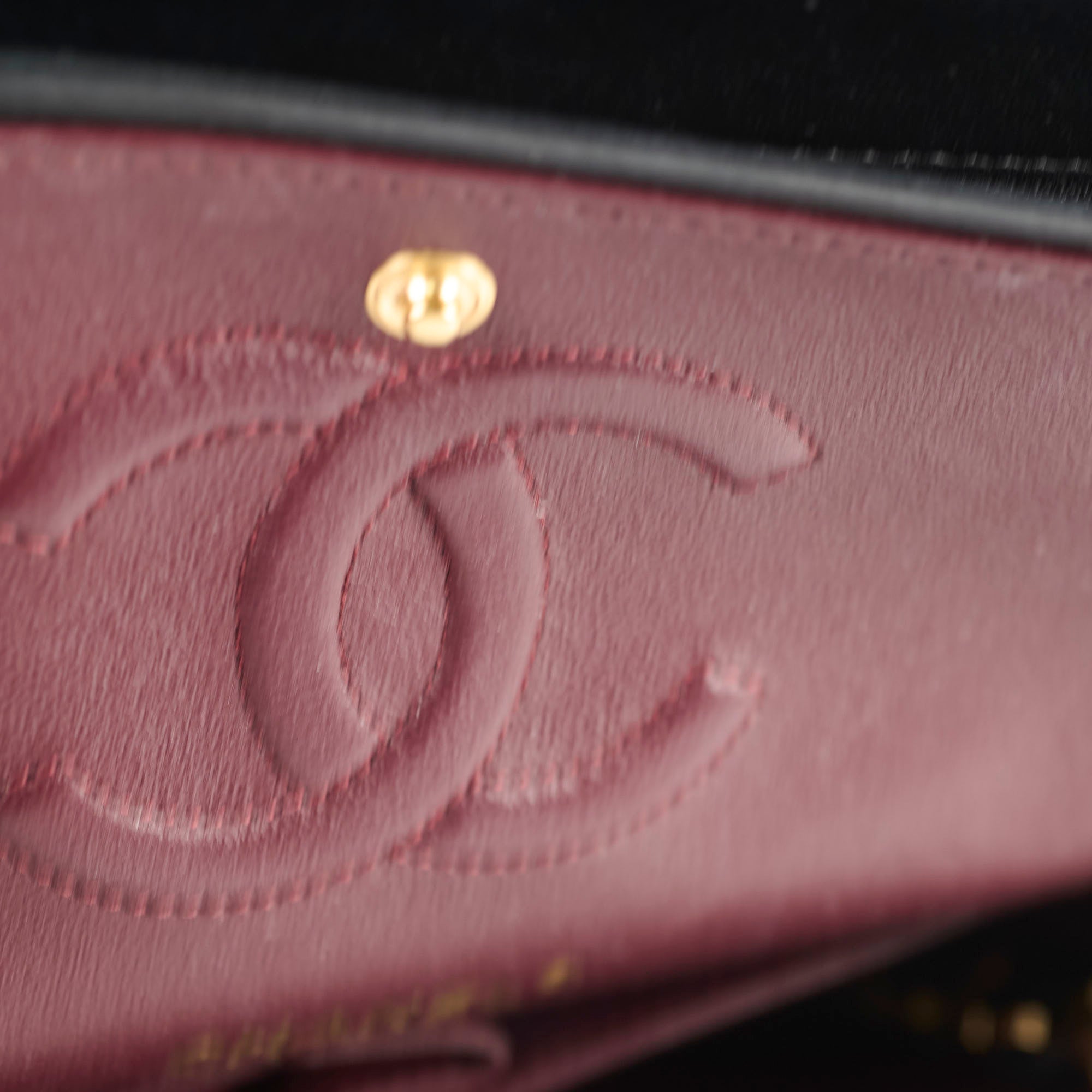 Chanel Medium/Large Classic Flap Black Lambskin GHW