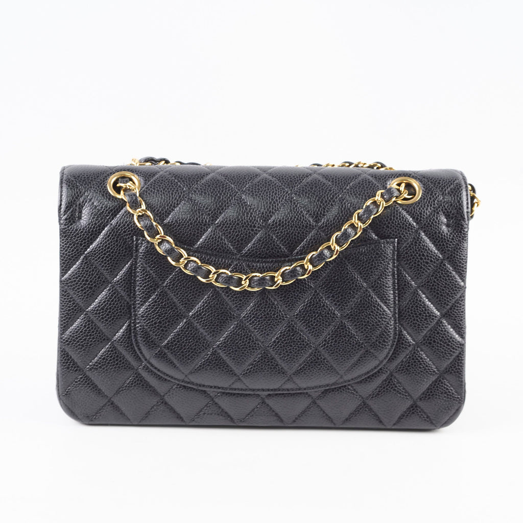 Chanel Classic Flap M/L Caviar Black