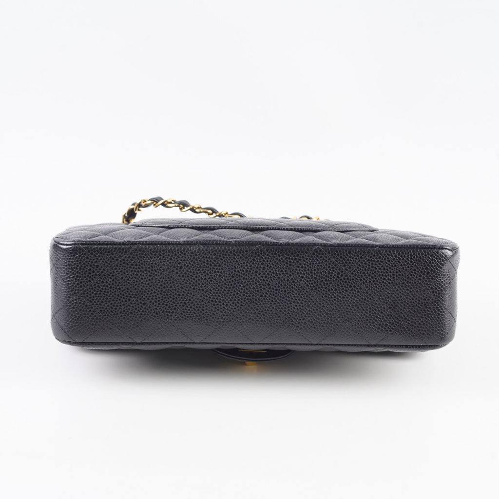 Chanel Classic Flap M/L Caviar Black