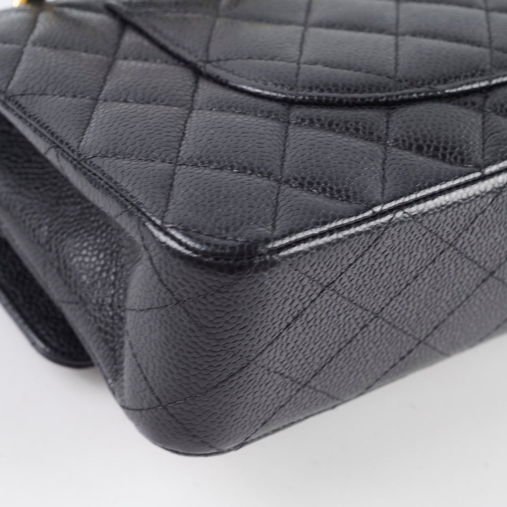 Chanel Classic Flap M/L Caviar Black