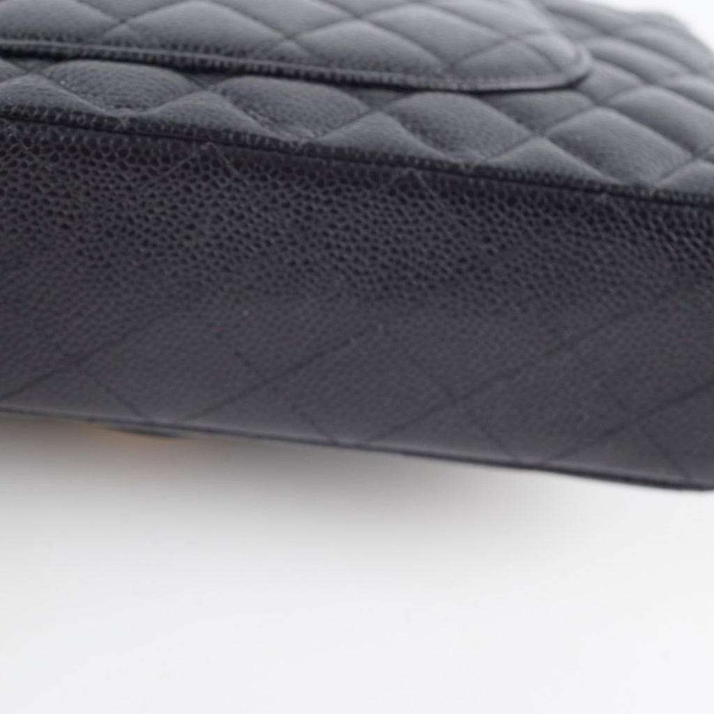 Chanel Classic Flap M/L Caviar Black