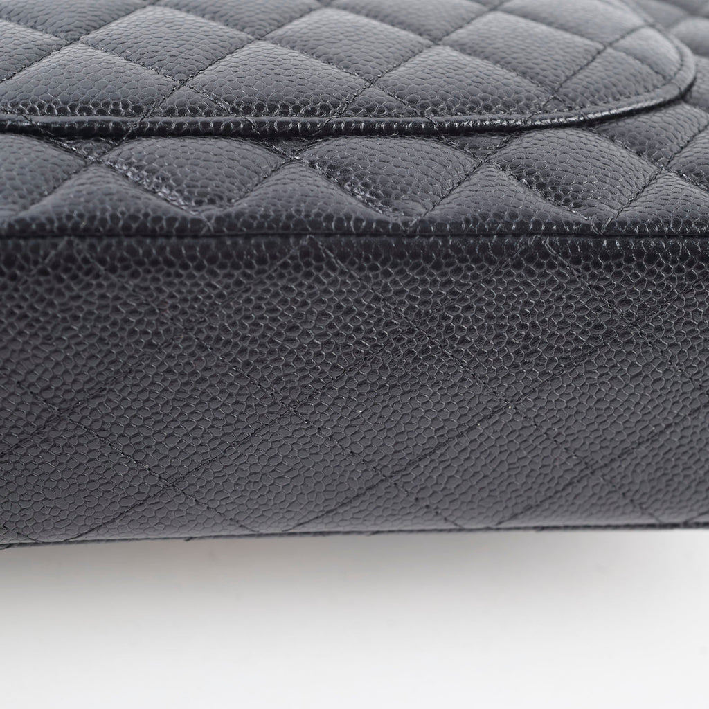 Chanel Classic Flap M/L Caviar Black