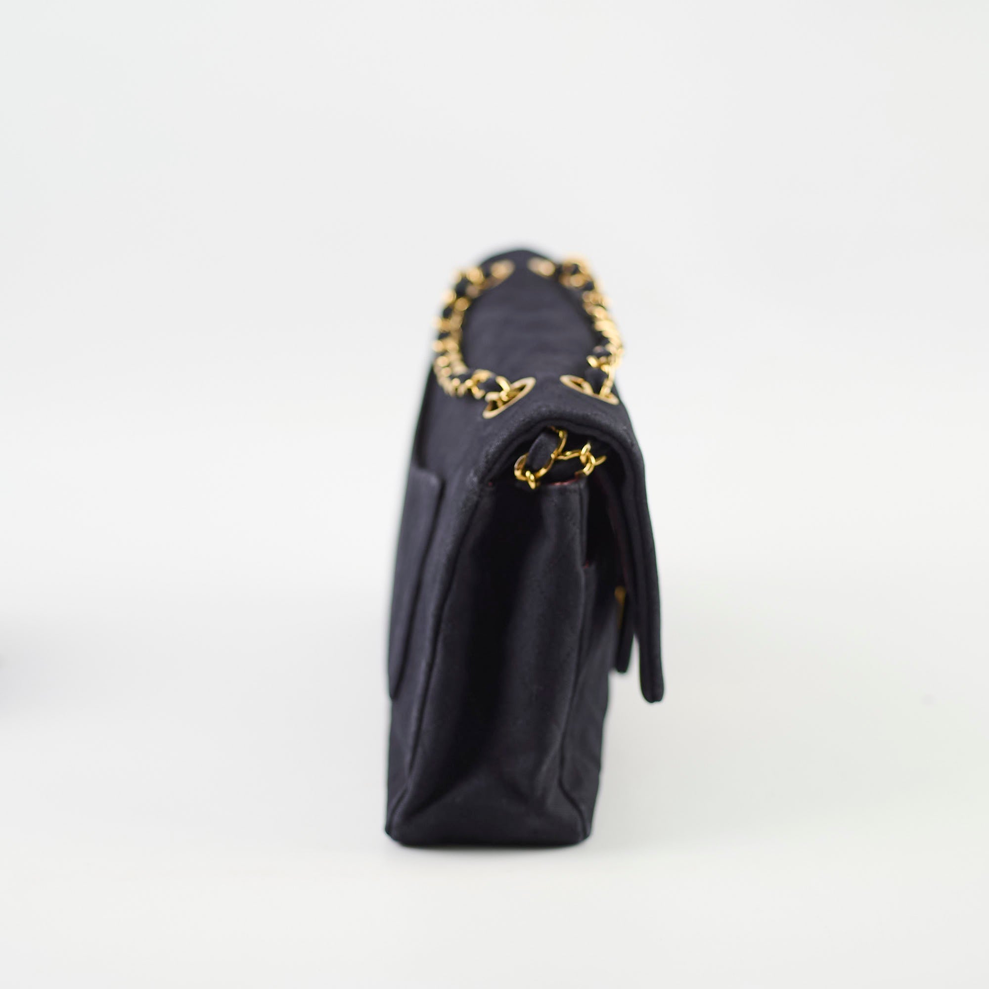 Chanel Medium/Large Double Jersey Classic Flap