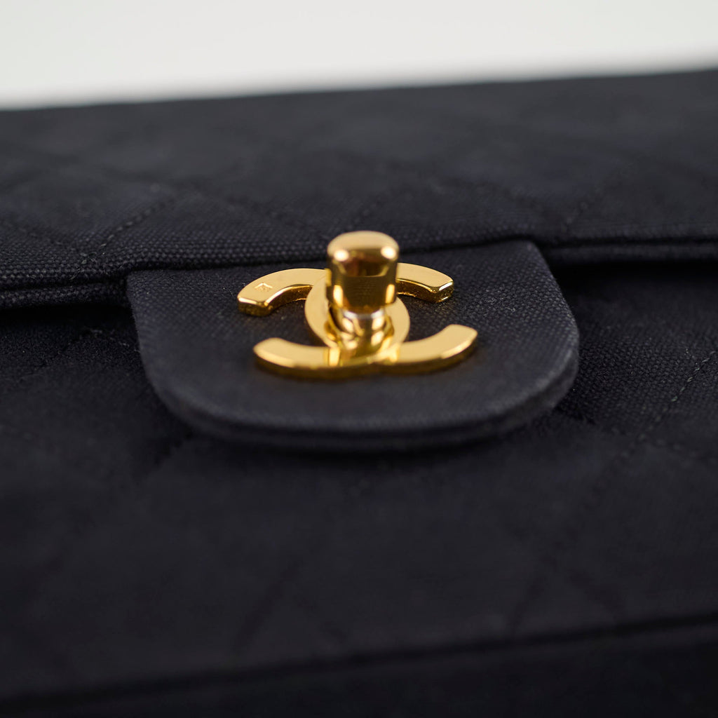 Chanel Medium/Large Double Jersey Classic Flap