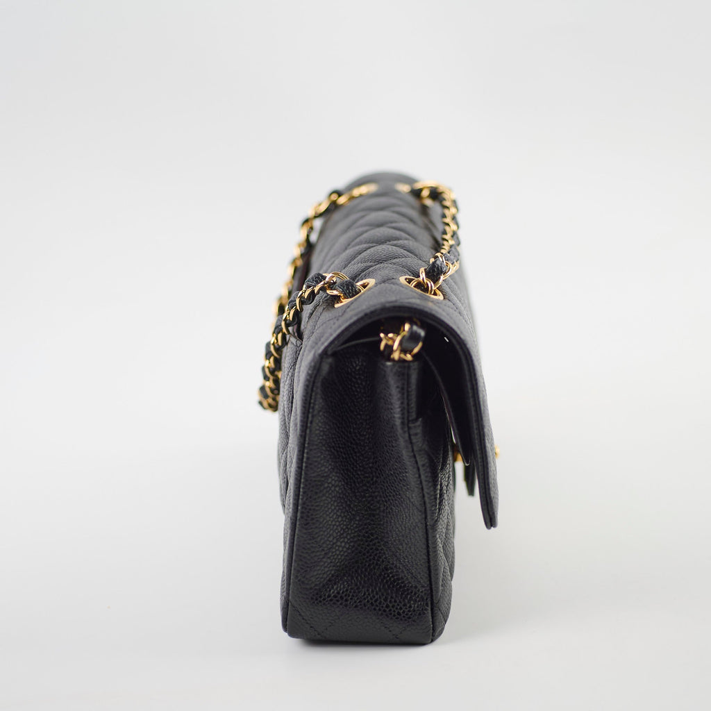 Chanel Caviar Medium/Large Classic Flap Black