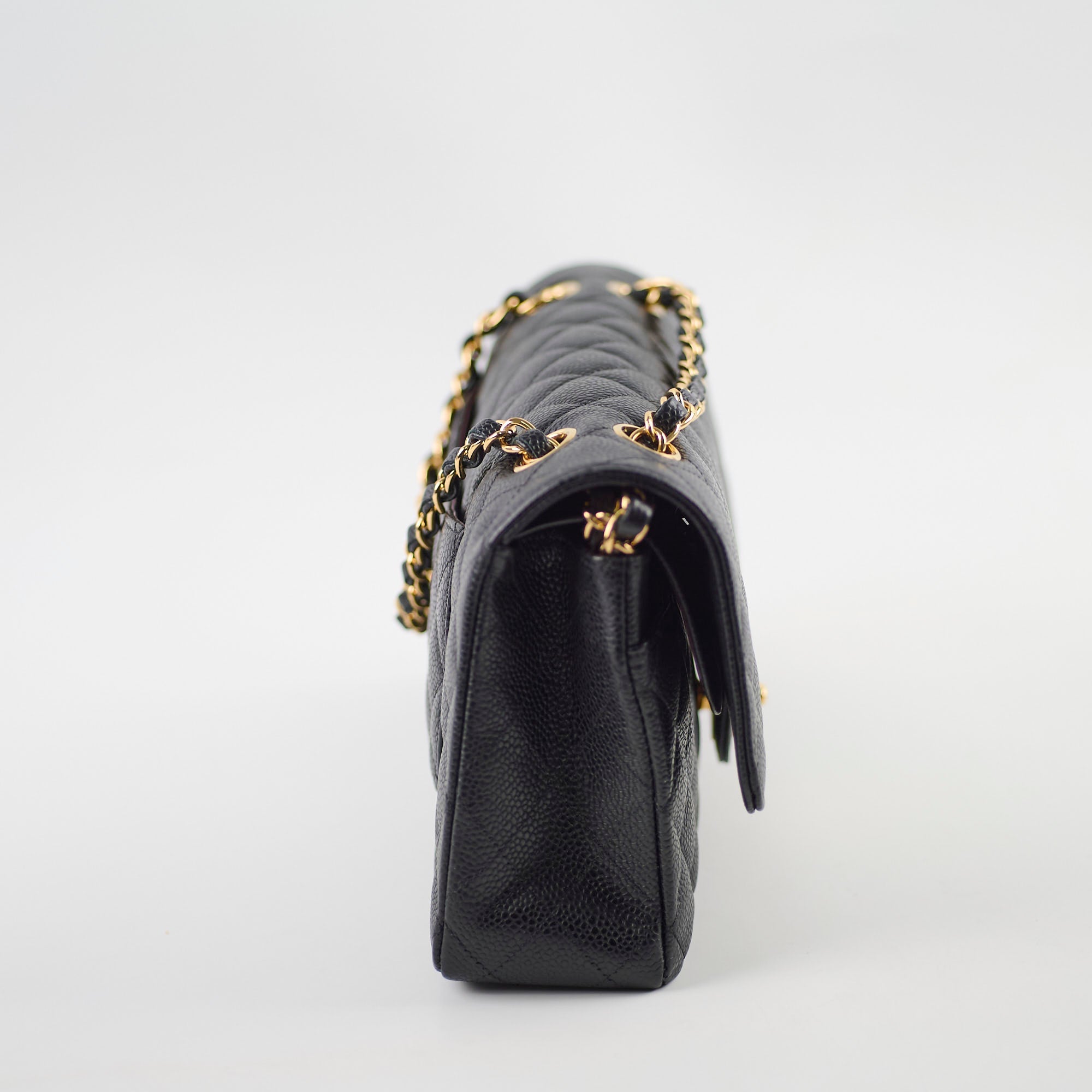 Chanel Caviar Medium/Large Classic Flap Black