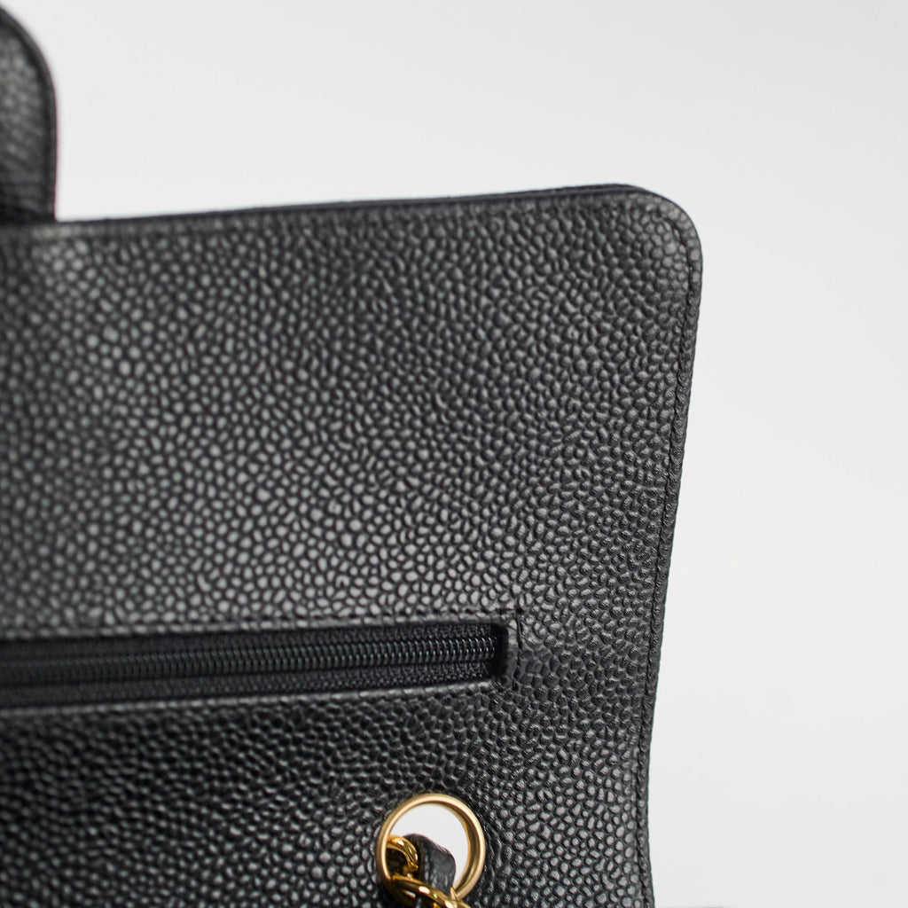Chanel Caviar Medium/Large Classic Flap Black