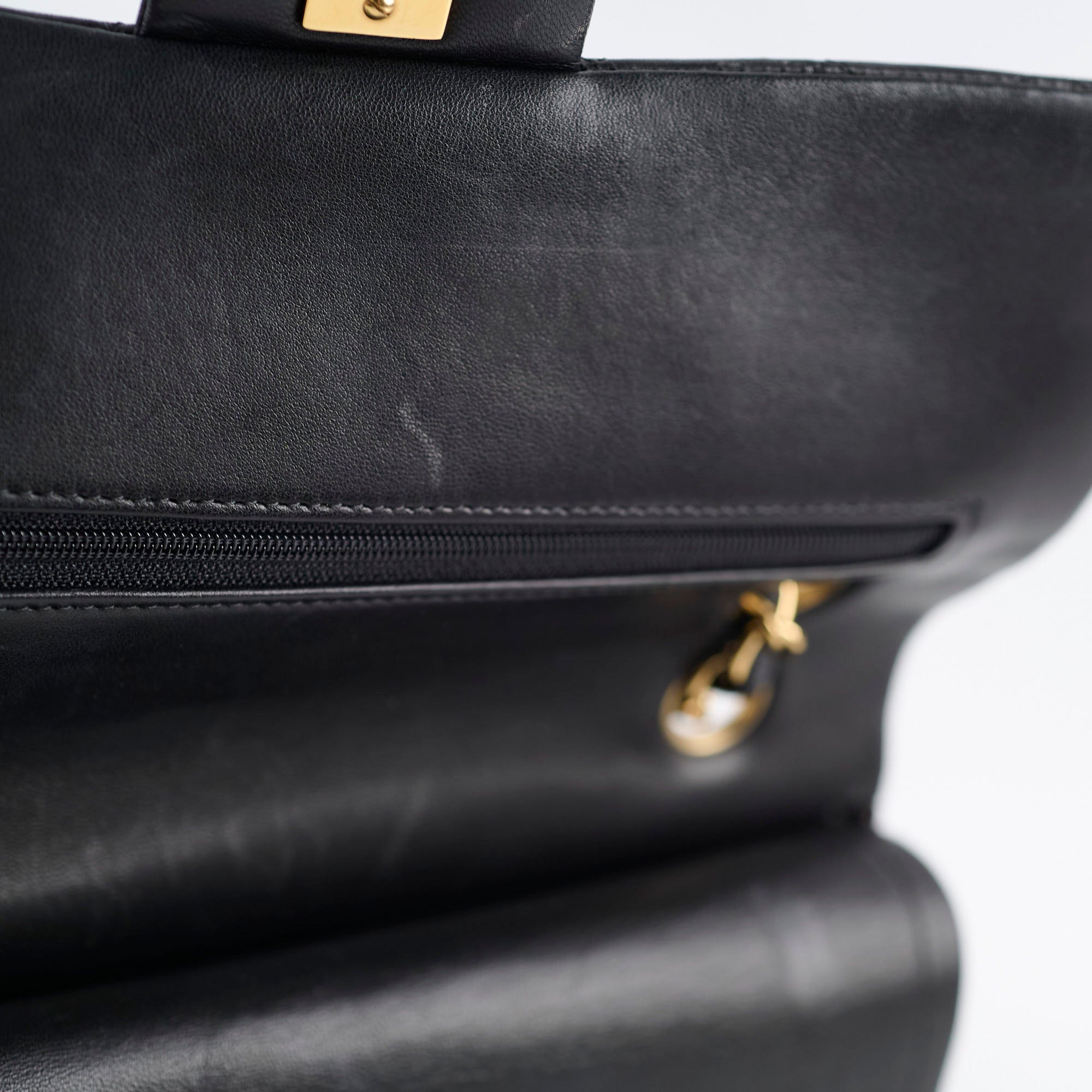 Chanel Medium Classic Flap Black Lambskin GHW