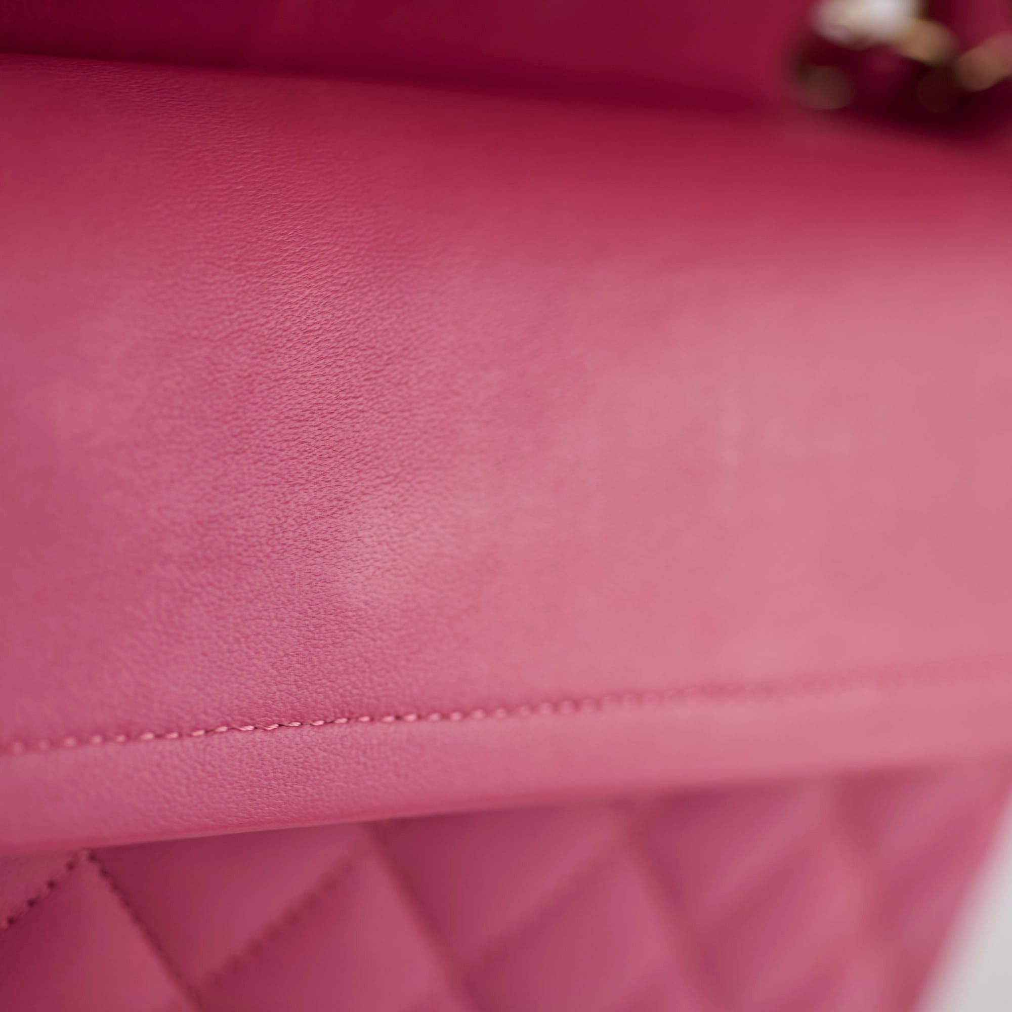 Chanel Classic Flap Medium/Large Lambskin Dark Pink/Magenta