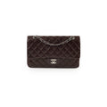 Chanel Classic Flap Medium/Large Lambskin Dark Brown