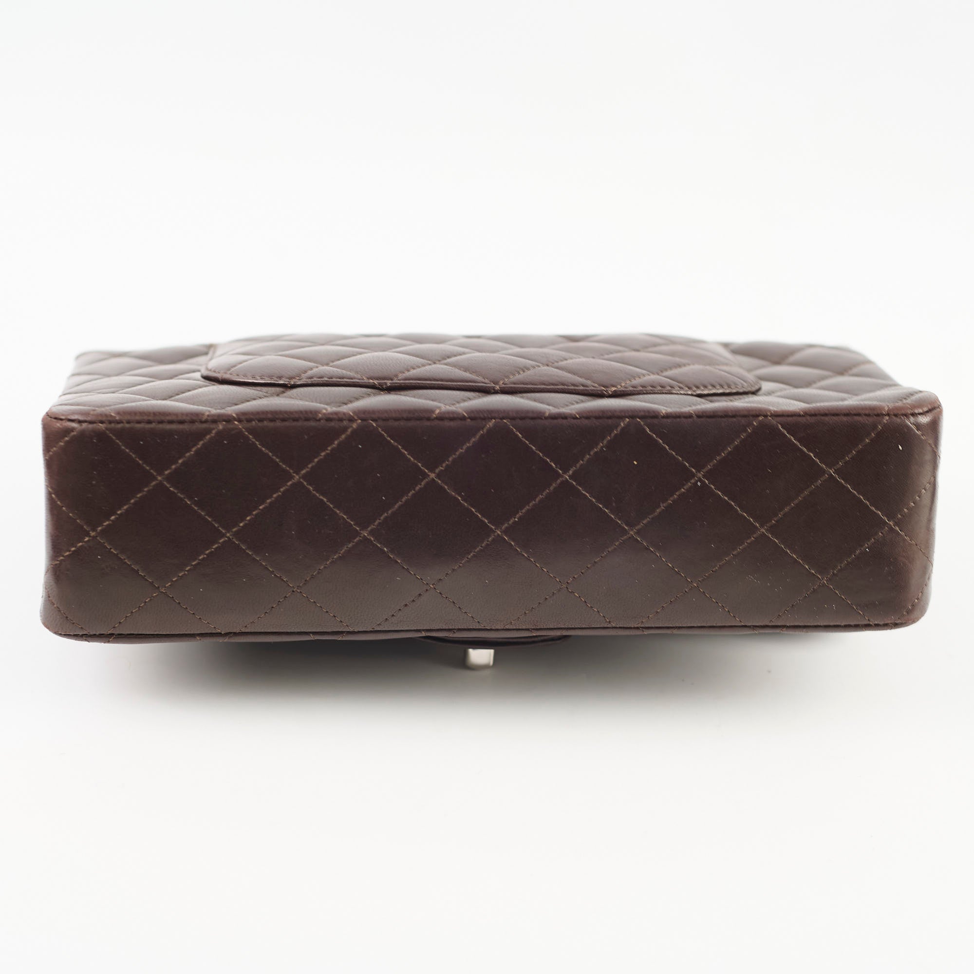 Chanel Classic Flap Medium/Large Lambskin Dark Brown