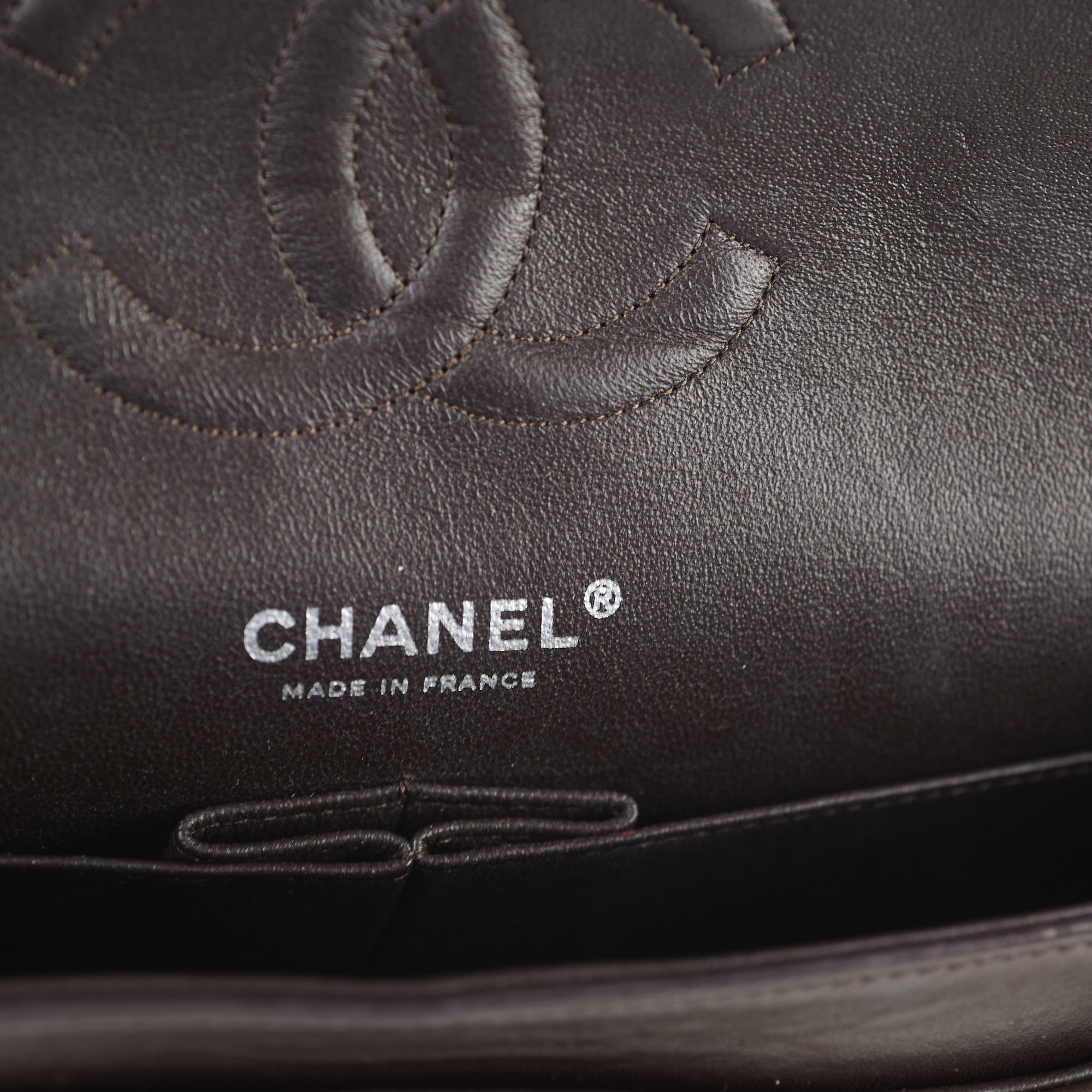 Chanel Classic Flap Medium/Large Lambskin Dark Brown