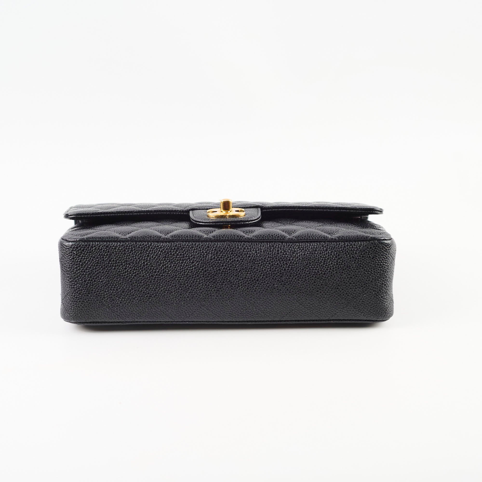 Chanel Medium Classic Flap Black Caviar GHW 16 series