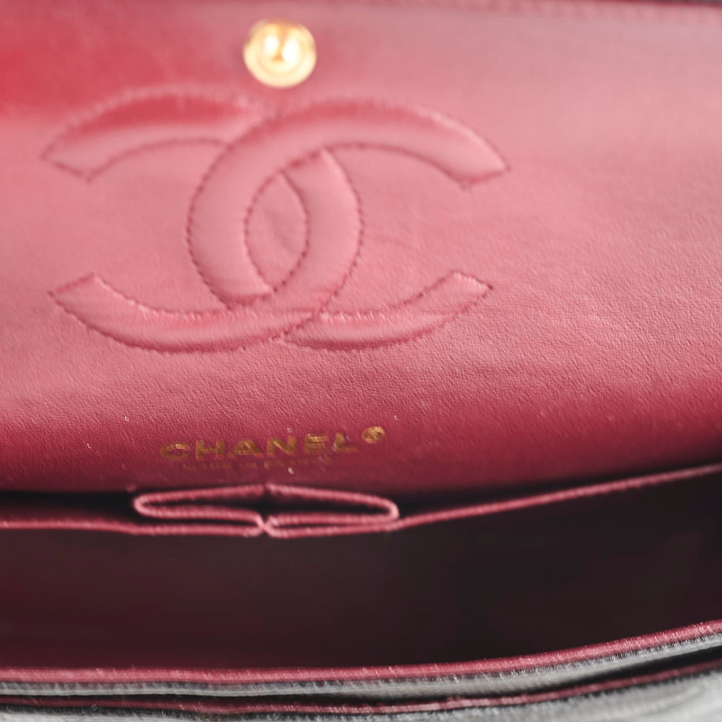 Chanel Medium Classic Flap Black Caviar GHW 16 series