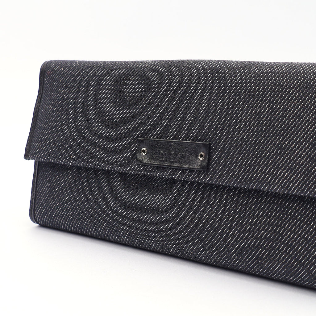 Gucci Wallet Wallet in Black, Canvas