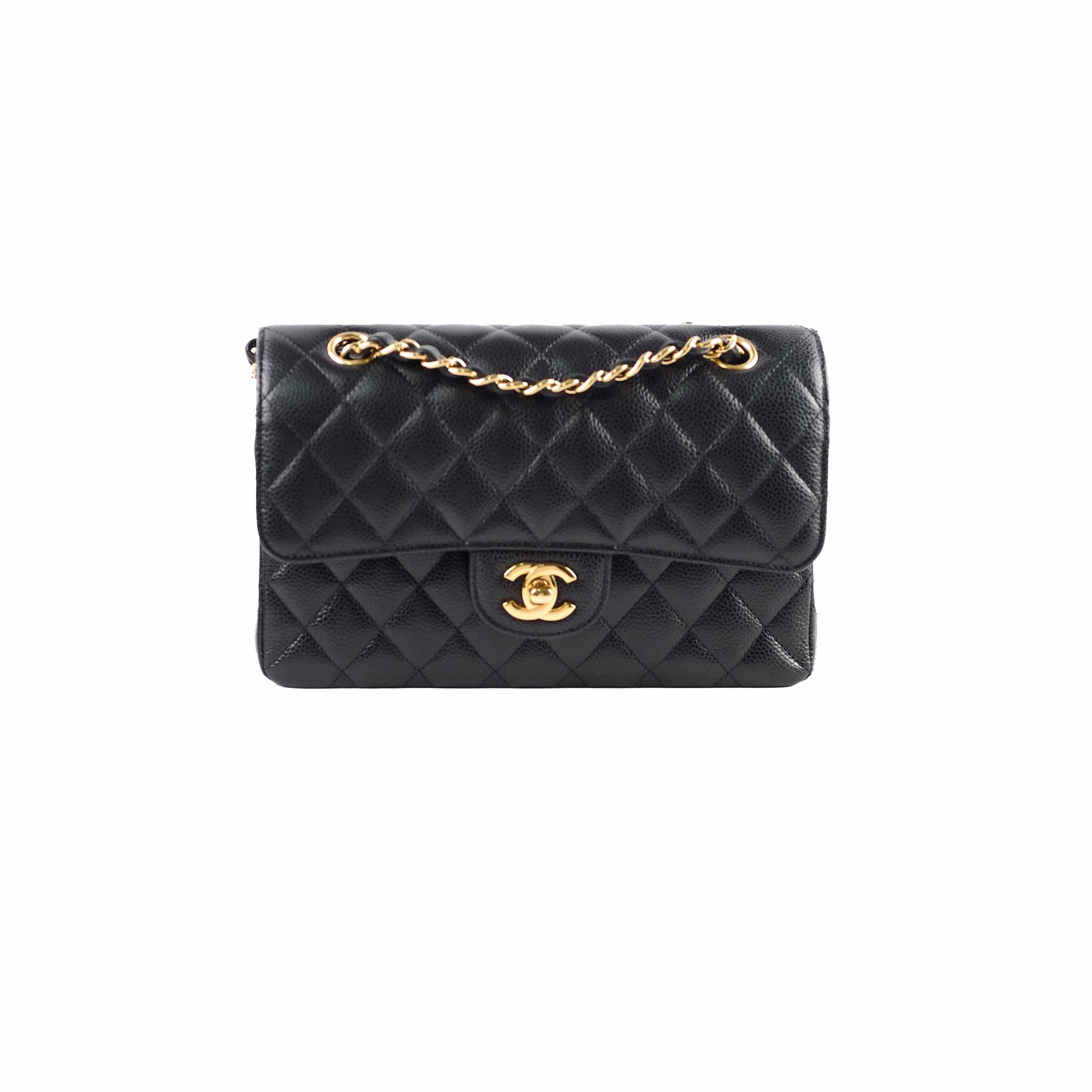 Chanel Classic Flap Small Caviar Black