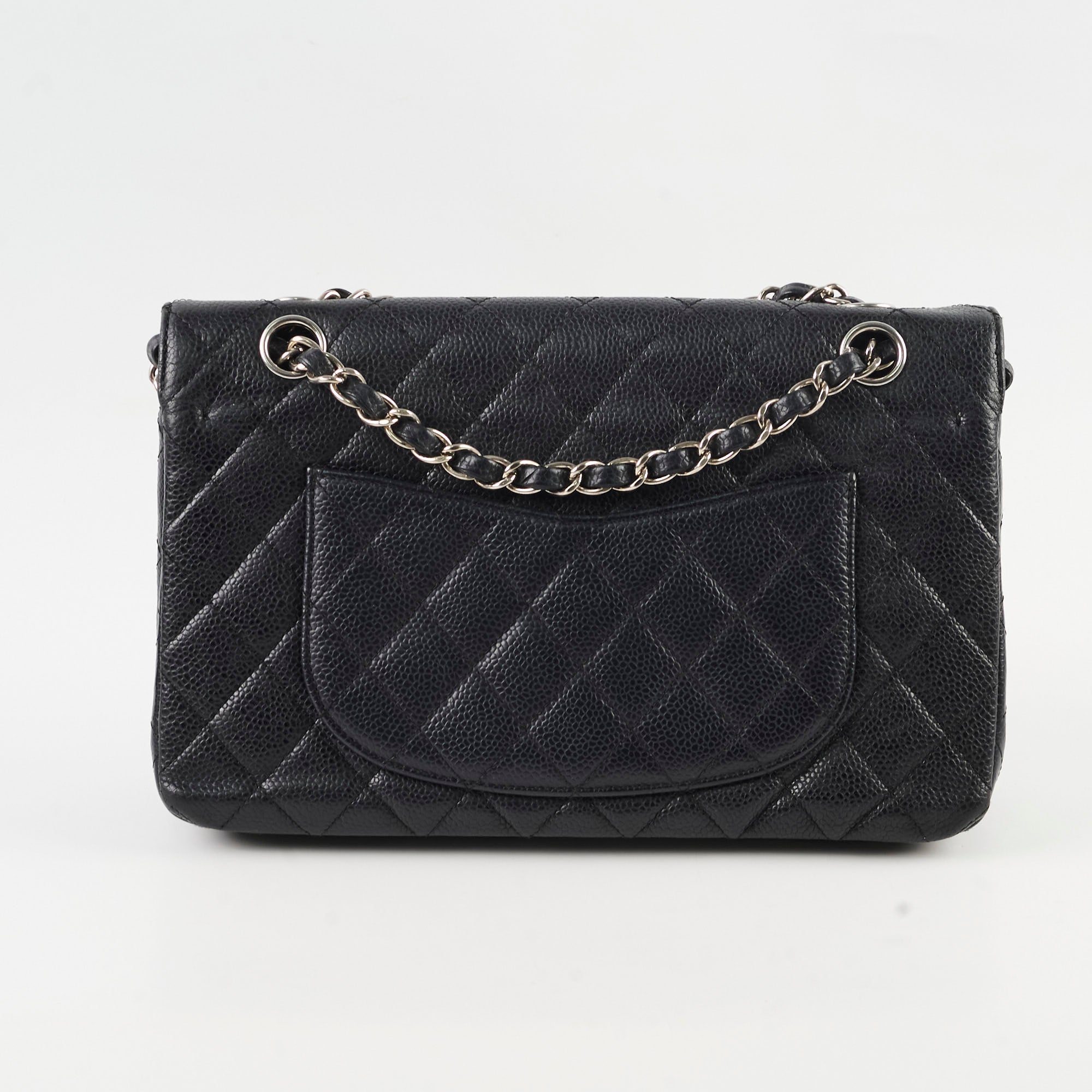 Chanel Classic Flap Medium/Large Black Caviar