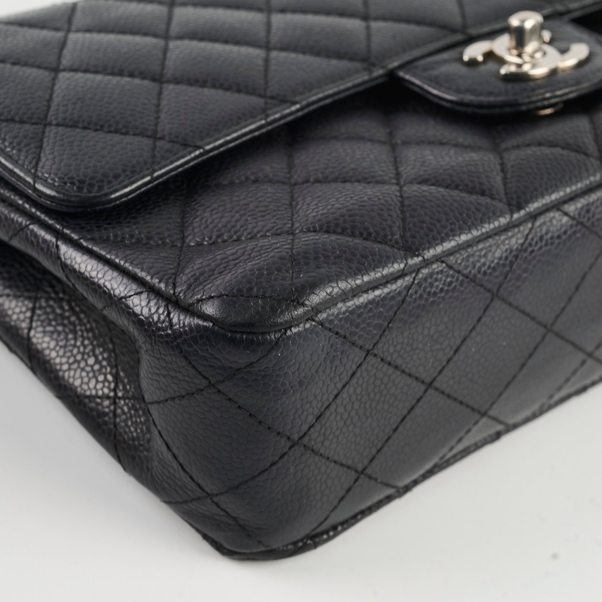 Chanel Classic Flap Medium/Large Black Caviar