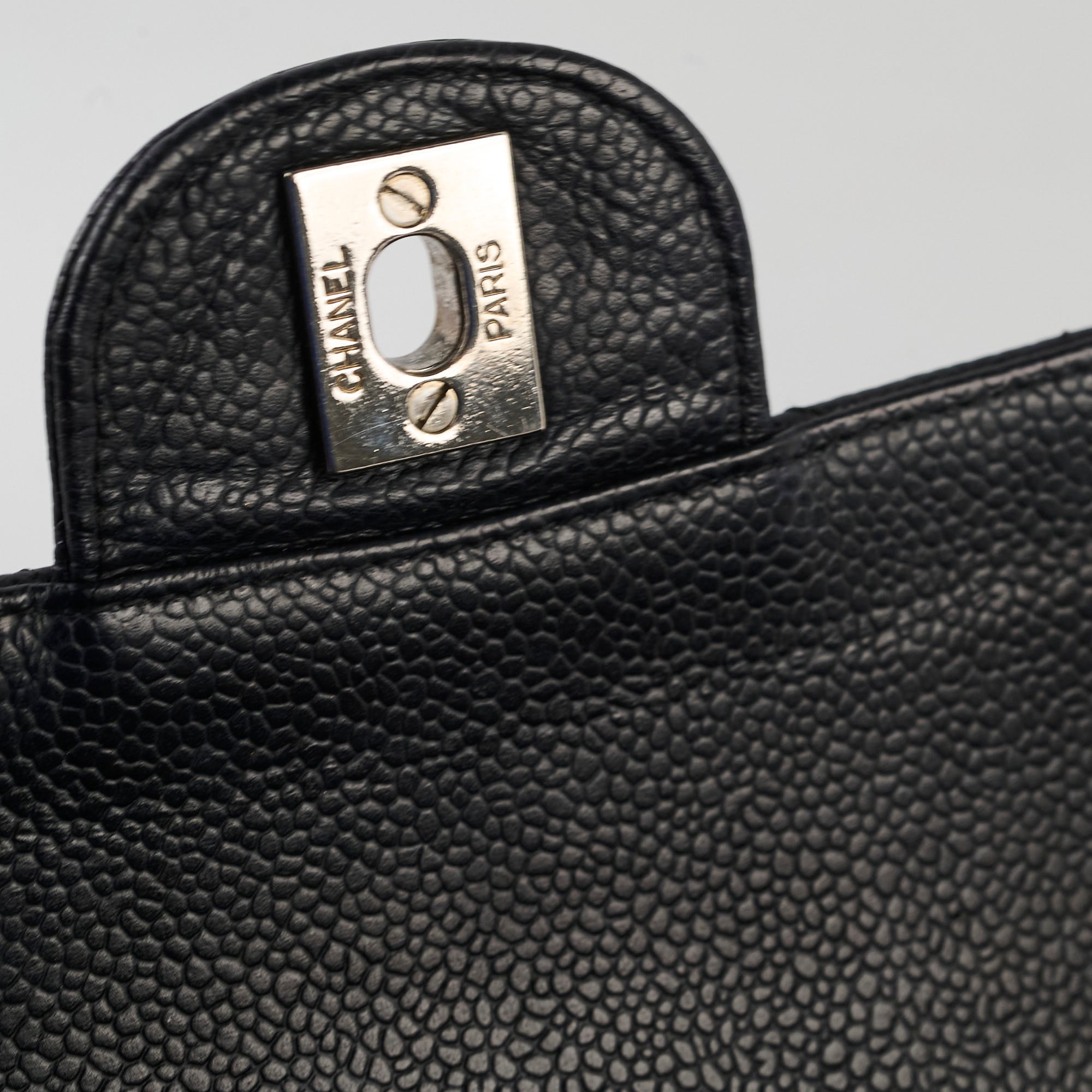 Chanel Classic Flap Medium/Large Black Caviar