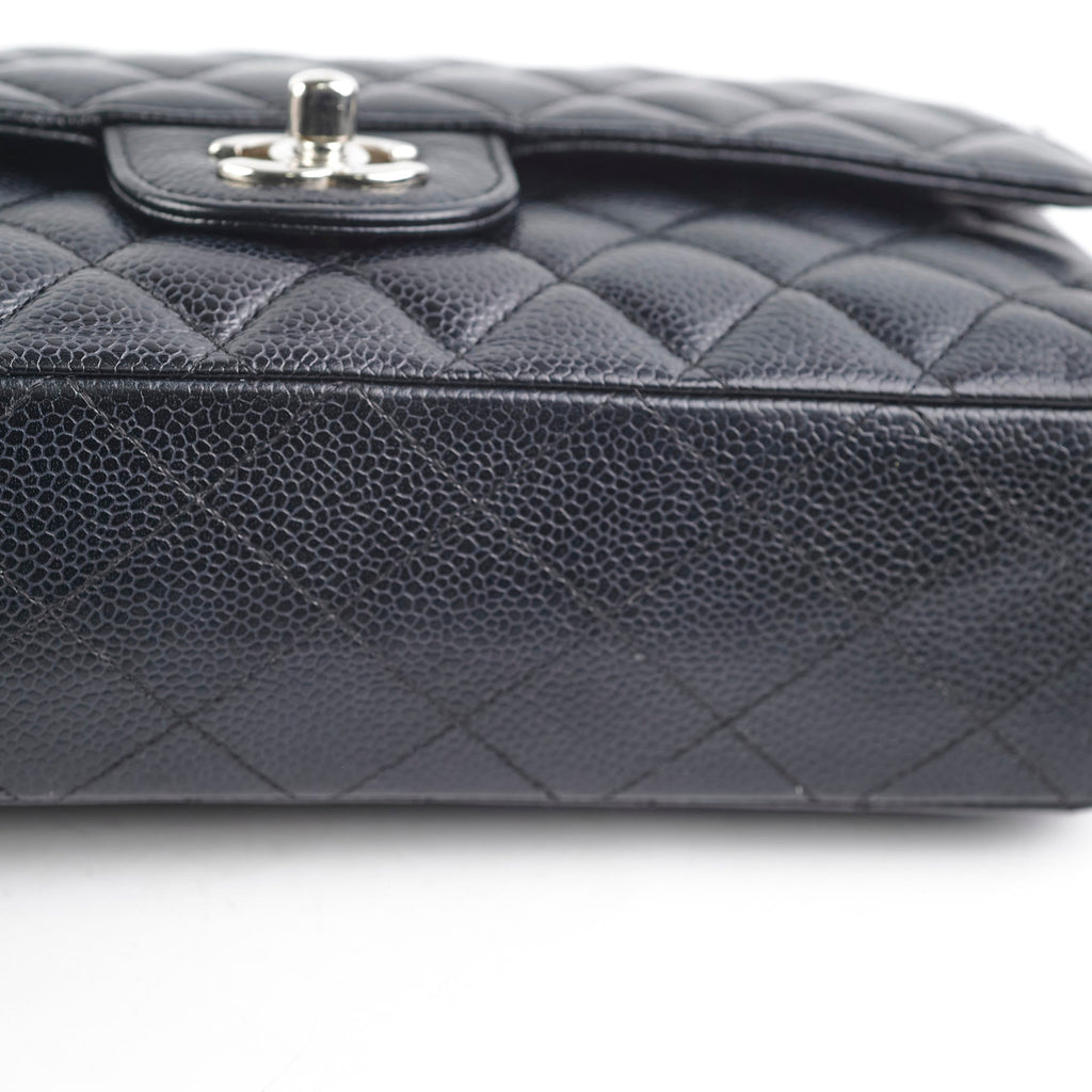 Chanel Caviar Medium/Large Double Classic Flap Black