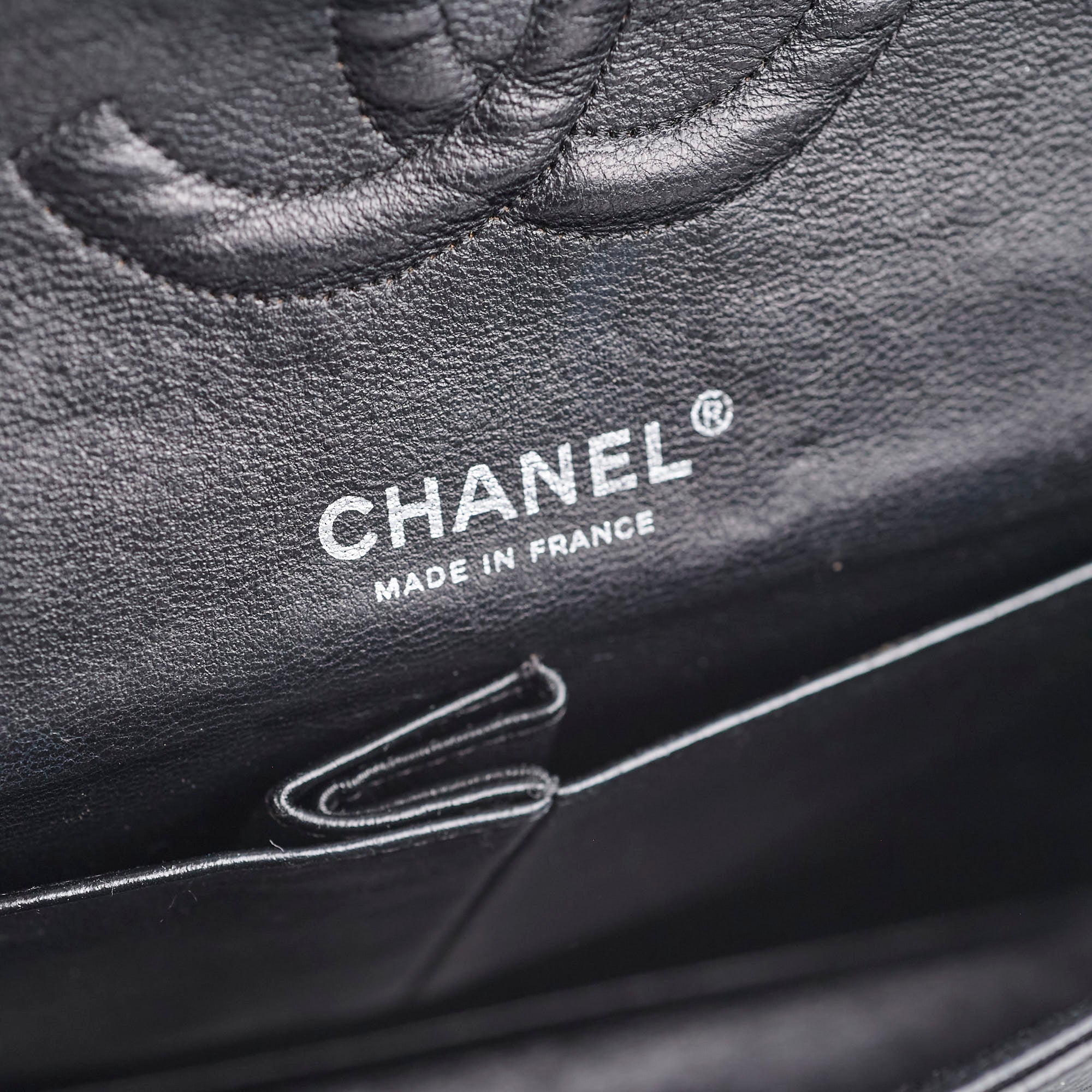 Chanel Caviar Medium/Large Double Classic Flap Black