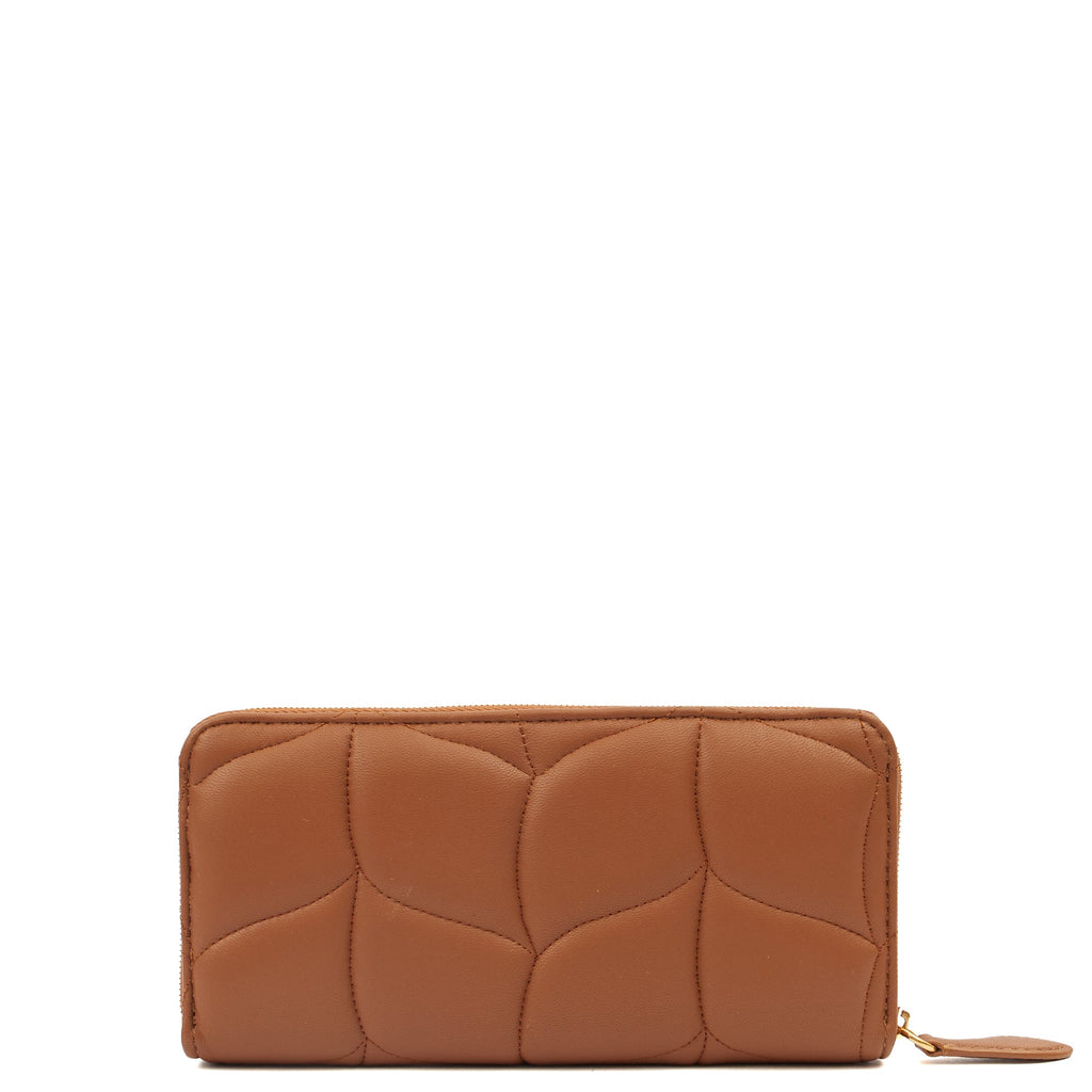 Mulberry Wallet Wallet in Oak, Calfskin Leather
