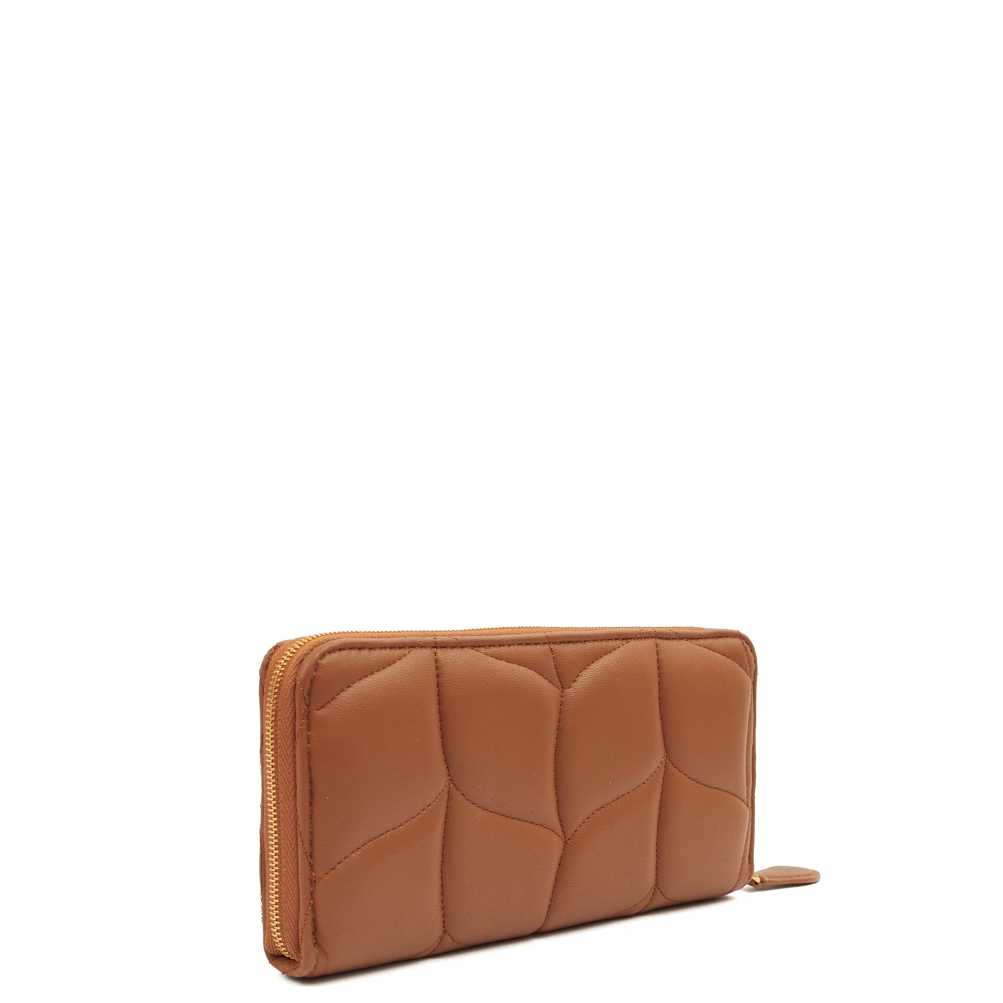Mulberry Wallet Wallet in Oak, Calfskin Leather