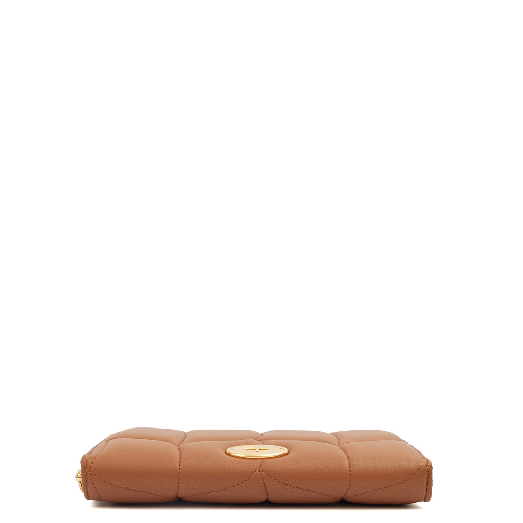 Mulberry Wallet Wallet in Oak, Calfskin Leather