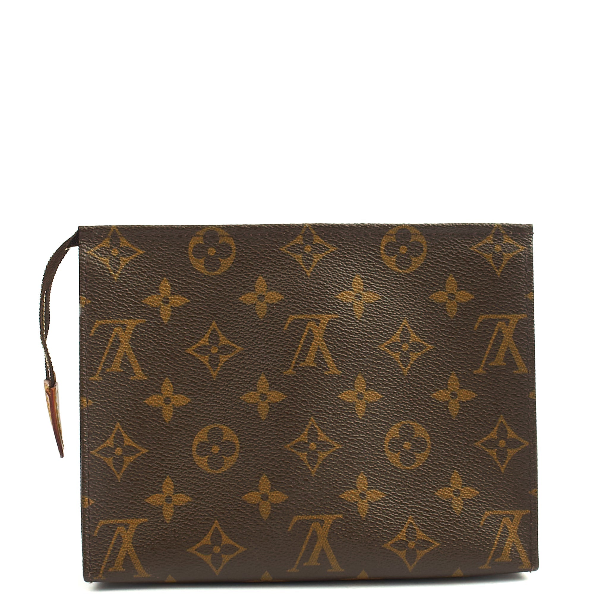 Louis Vuitton Clutch Toiletry Pouch 19 in Monogram, Canvas
