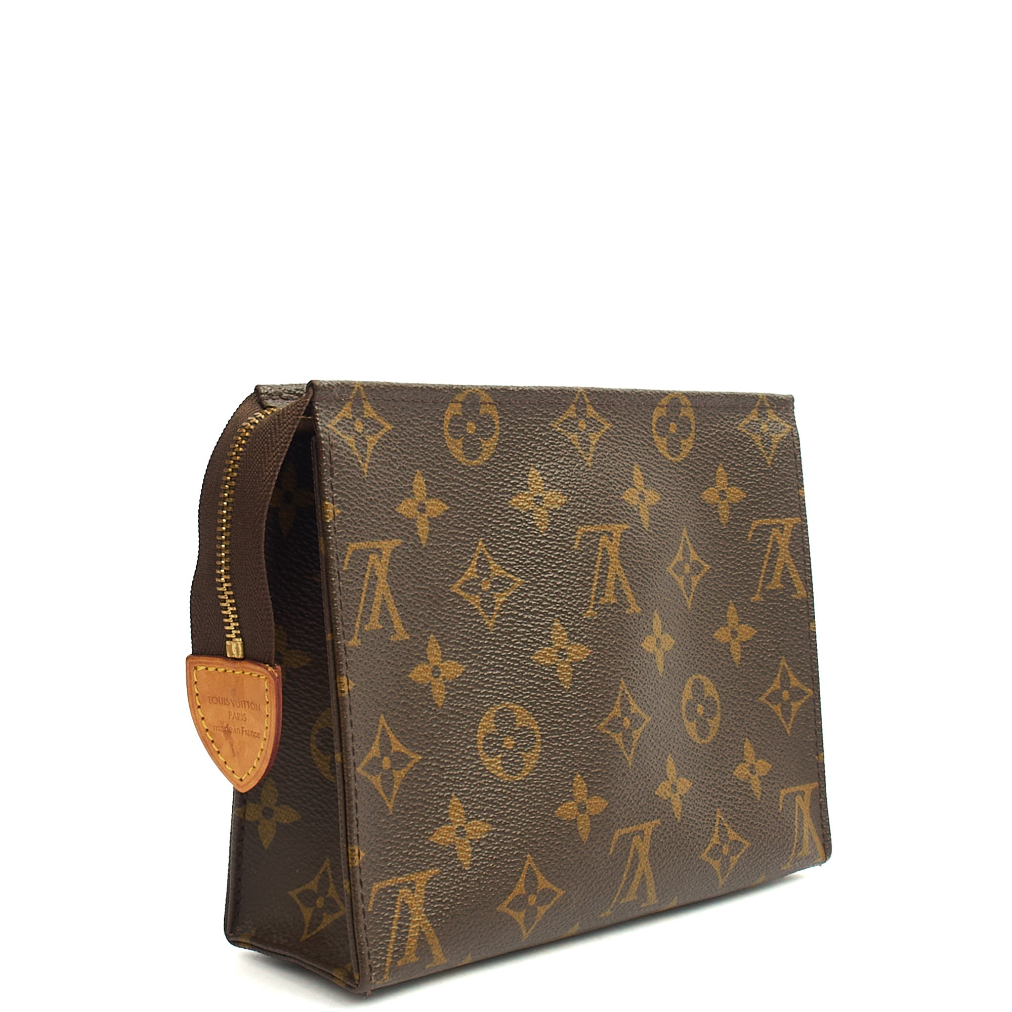 Louis Vuitton Clutch Toiletry Pouch 19 in Monogram, Canvas