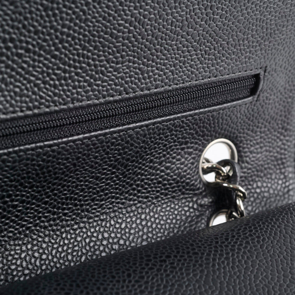 Chanel Caviar Medium M/L Classic Flap Series 16