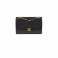 Chanel Vintage Classic Flap Small Lambskin Black