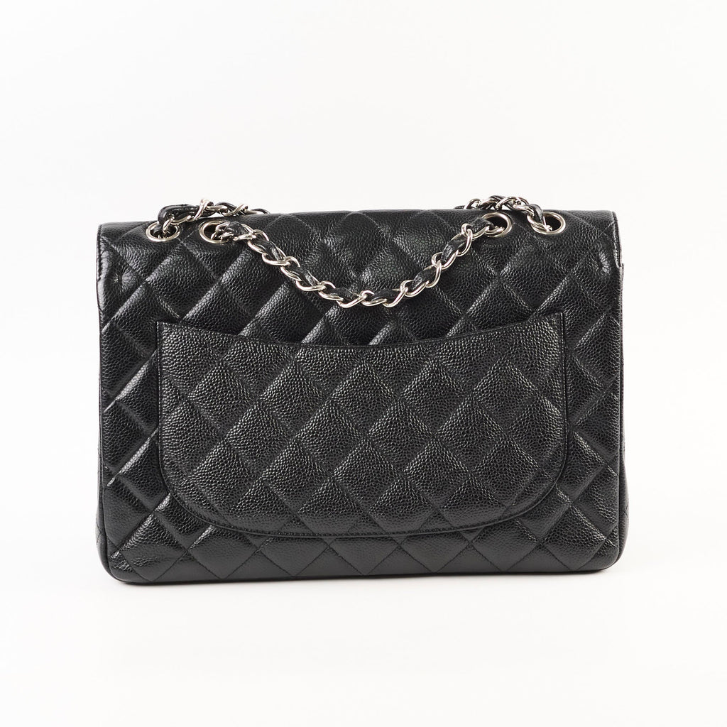Chanel Classic Flap Jumbo Black Caviar