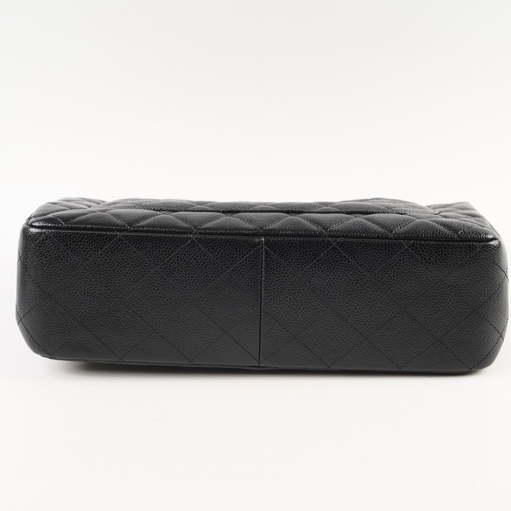 Chanel Classic Flap Jumbo Black Caviar