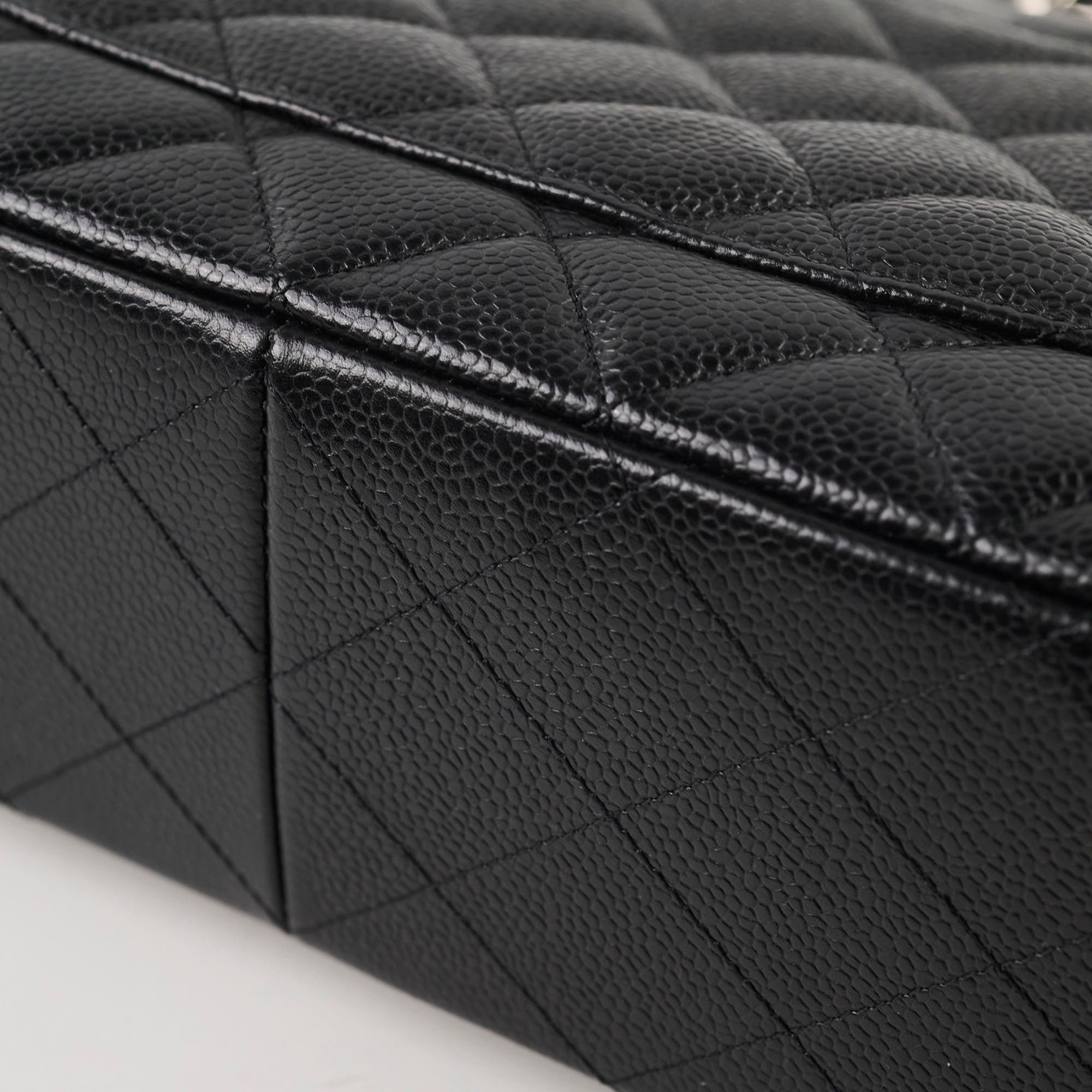 Chanel Classic Flap Jumbo Black Caviar