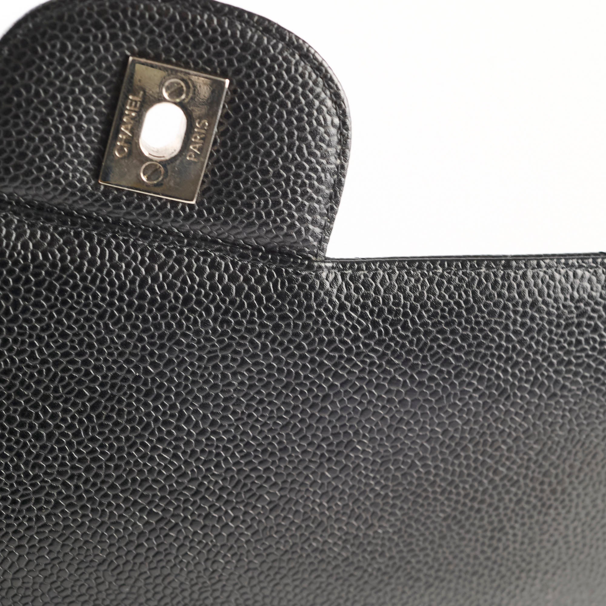 Chanel Classic Flap Jumbo Black Caviar