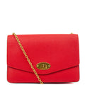 Mulberry Cross Body Darley Shoulder Bag  in Fiery Red, Leather