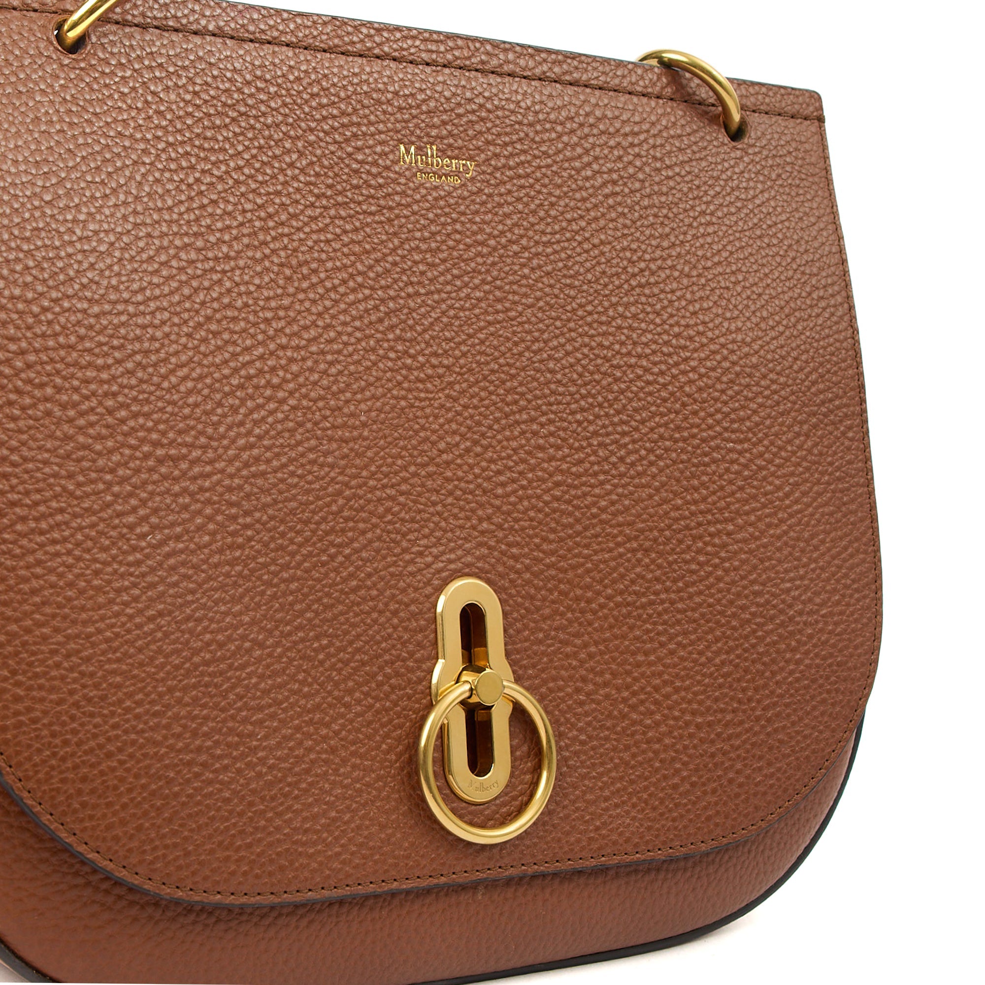 Mulberry Cross Body Amberley in Oak, Calfskin Leather