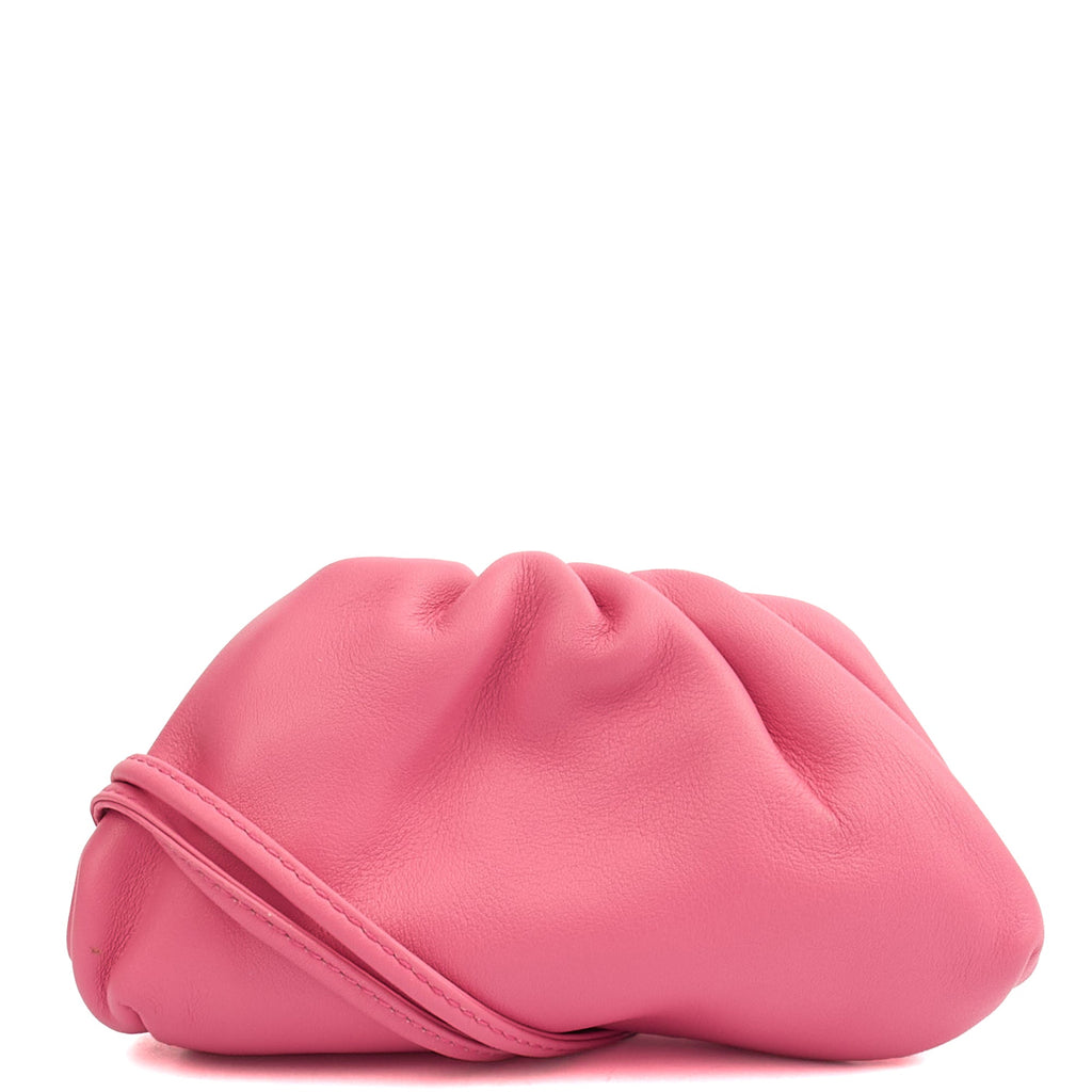 Bottega Veneta Mini Bag The Pouch - Mini in Pink, Leather