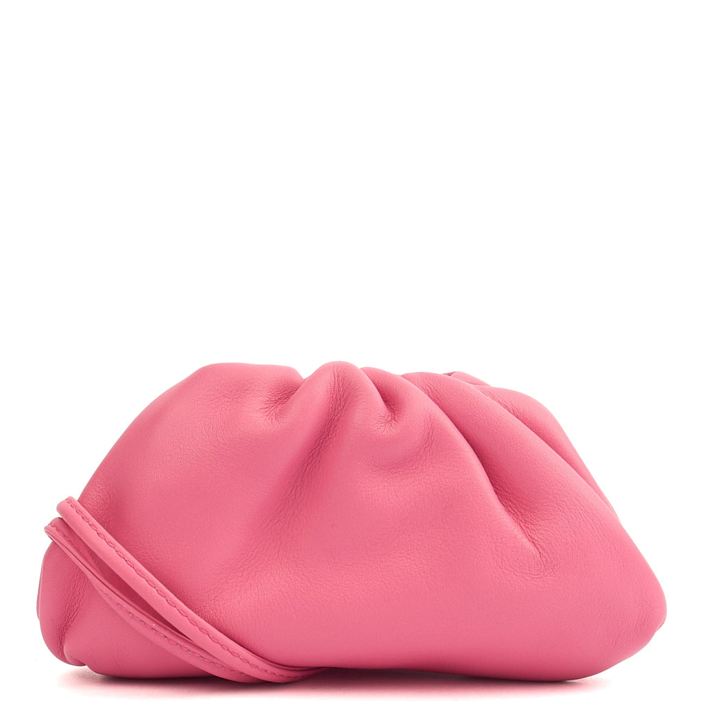 Bottega Veneta Mini Bag The Pouch - Mini in Pink, Leather