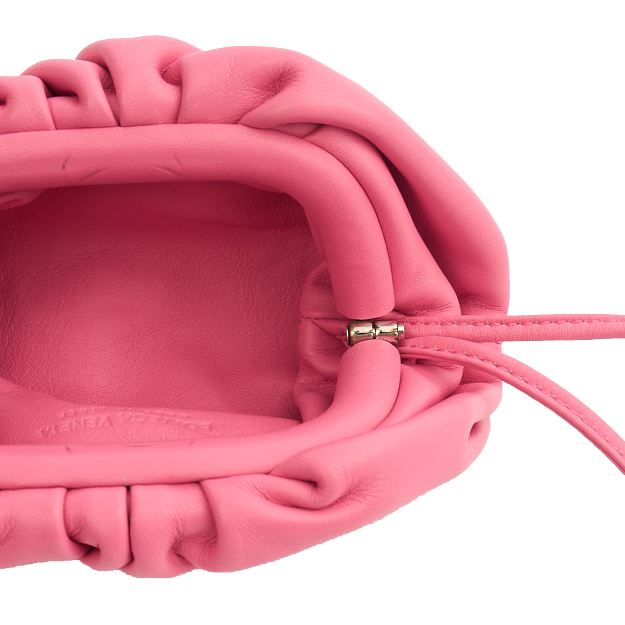 Bottega Veneta Mini Bag The Pouch - Mini in Pink, Leather