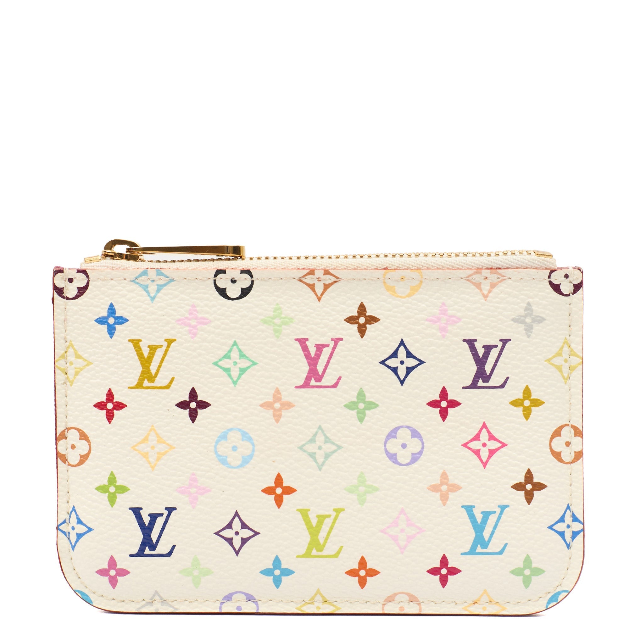 Louis Vuitton Key Ring Cles Pochette in Multicolor Monogram, Canvas