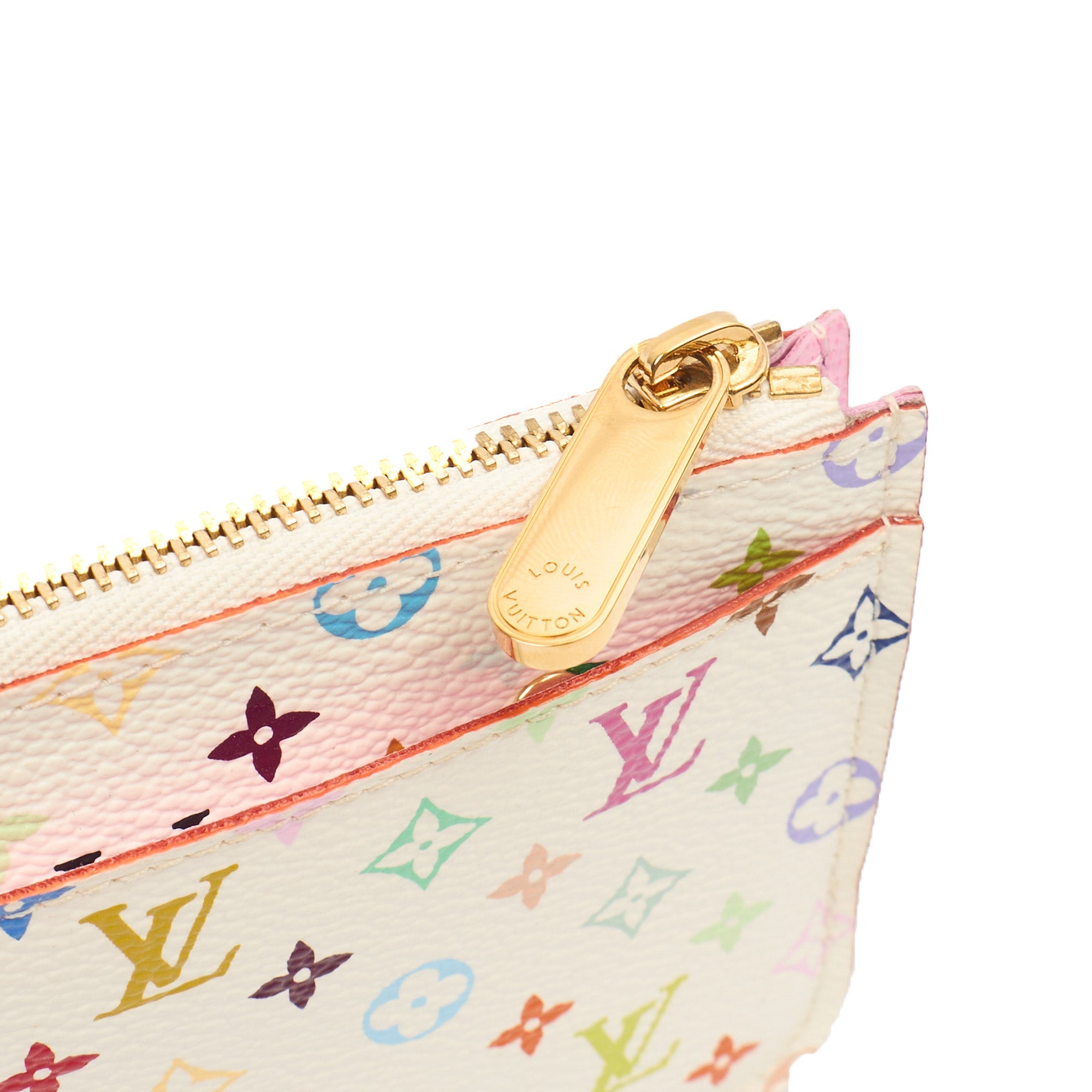 Louis Vuitton Key Ring Cles Pochette in Multicolor Monogram, Canvas