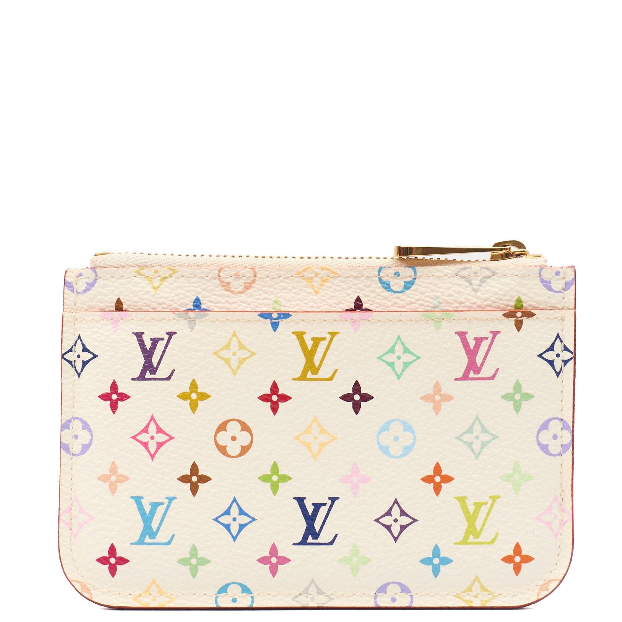 Louis Vuitton Key Ring Cles Pochette in Multicolor Monogram, Canvas