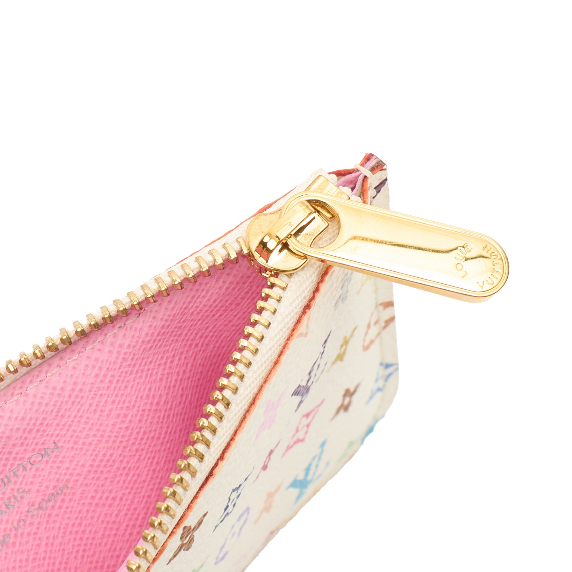 Louis Vuitton Key Ring Cles Pochette in Multicolor Monogram, Canvas
